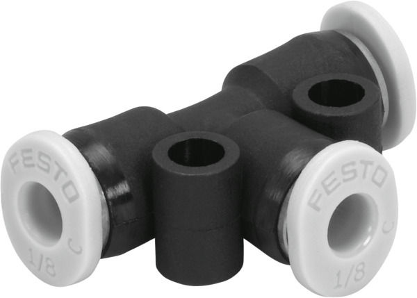 Festo QBMT-1/8T-U Push-in T-connector 572293 Pack of 10 incl VAT