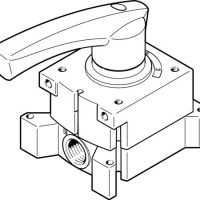 Festo VHER-H-B43E-N12 Hand lever valve 3192087 incl VAT