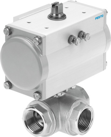 Festo VZBM-A-3/8"-RP-25-F-3L-B2-PA10 Ball valve actuator unit 8070251 incl VAT