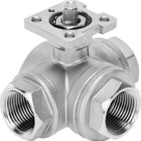 Festo VZBE-2-T-63-F-3L-F0507-V15V15 Ball valve 4834295 incl VAT