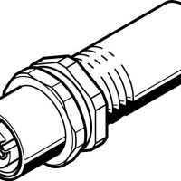 Festo NEFU-D12G4-D12DG4 Cabinet through feed 8040459 incl VAT