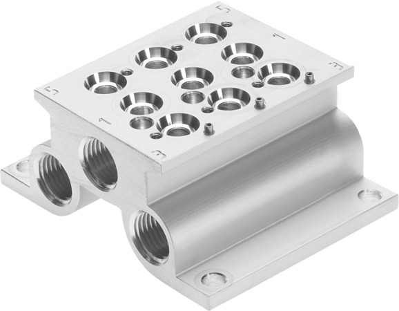 Festo CPE10-PRS-1/4-3 Manifold block 543822 incl VAT