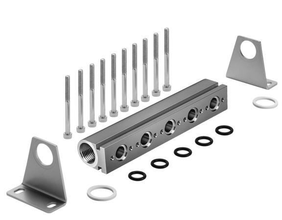 Festo PAL-3/8-5-B Common supply manifold 30695 incl VAT