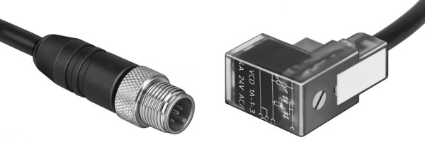 Festo KMEB-2-24-M12-0,5-LED Plug socket with cable 177677 incl VAT