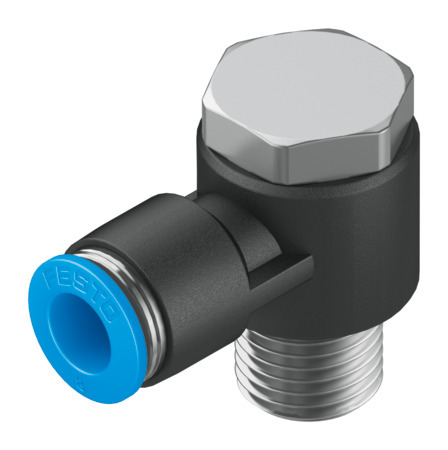 Festo QSLV-1/4-8-50 Push-in L-fitting 130753 Pack of 50 incl VAT