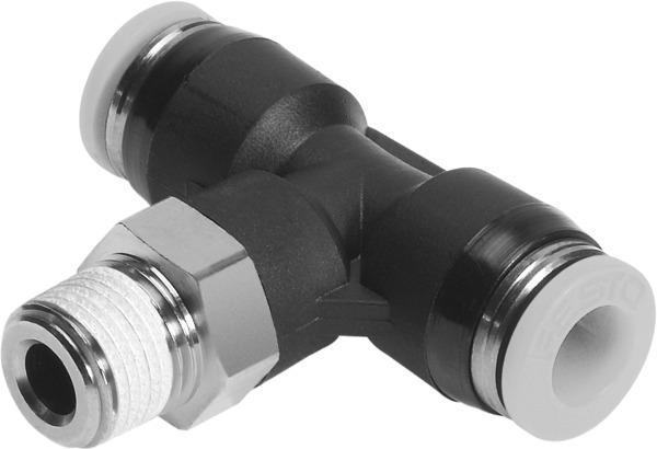 Festo QBT-M5-3/16-U-M Push-in T-fitting 533249 Pack of 10 incl VAT