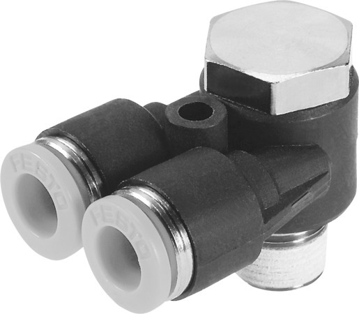 Festo QSYLV-1/4-5/16-U Push-in T-fitting 153796 incl VAT