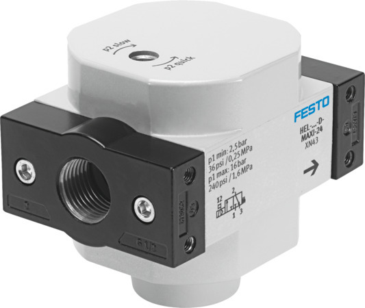 Festo HEL-3/4-D-MAXI-NPT On/off valve 173922 incl VAT