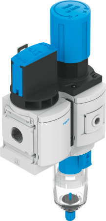 Festo MS6-EM1FR-1/2-D6-C-P-M-A8-WPE-B Service unit 8130912 incl VAT