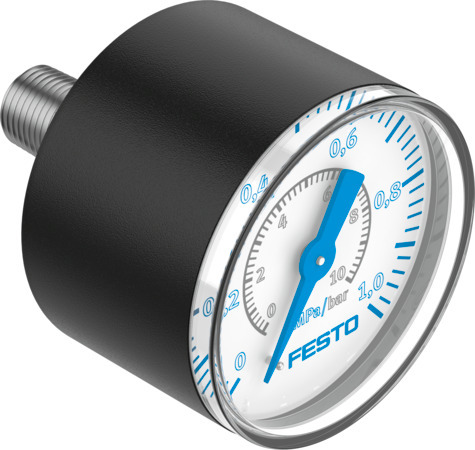 Festo PAGN-40-1M-R18-1.6 Precision pressure gauge 2849916 incl VAT