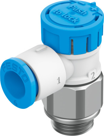 Festo VFOE-LE-T-G18-Q6-P50 One-way flow control valve 8095433 Pack of 50 incl VAT