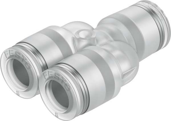 Festo NPQP-Y-Q8-E-FD-P10 Push-in Y-connector 133121 Pack of 10 incl VAT