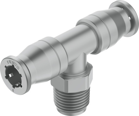 Festo CRQST-1/4-8 Push-in T-fitting 164204 incl VAT