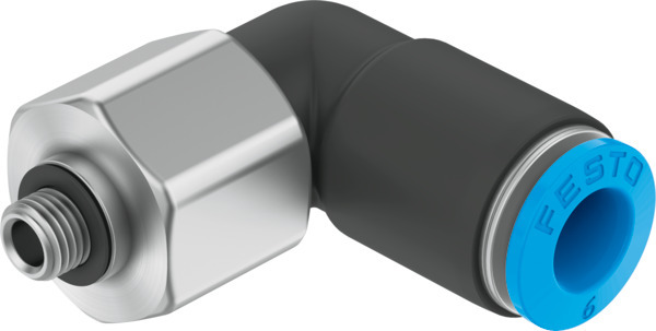 Festo QSRL-M5-4 Push-in L-fitting, rotatable 153529 incl VAT