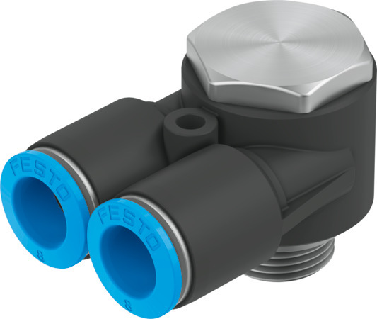 Festo QSYLV-G3/8-10 Push-in Y-fitting 186211 incl VAT