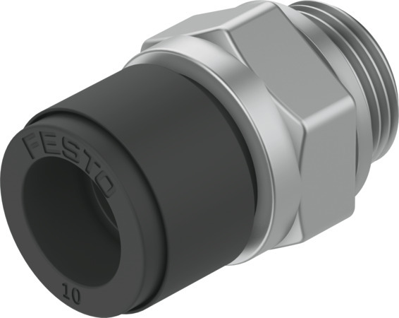 Festo QS-V0-G1/4-8 Push-in fitting 186317 Pack of 10 incl VAT