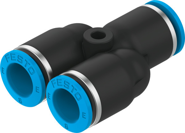 Festo NPQE-Y-Q8-E-F1A-P10 Push-in Y-connector 8158806 Pack of 10 incl VAT
