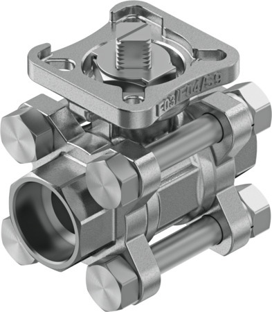 Festo VZBE-1/2-WA-63-T-2-F0304-V15V15 Ball valve 8089040 incl VAT