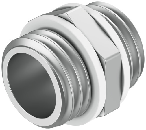 Festo NPFC-DS-G12-G12-M Double nipple 8142590 Pack of 10 incl VAT