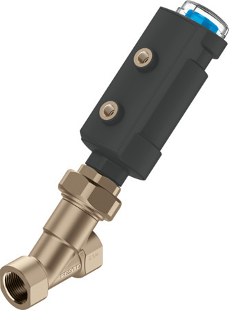 Festo VZXA-A-TS6-13-M6-B1T-16-K-46-17-PR-PM Angle seat valve 8111583 incl VAT