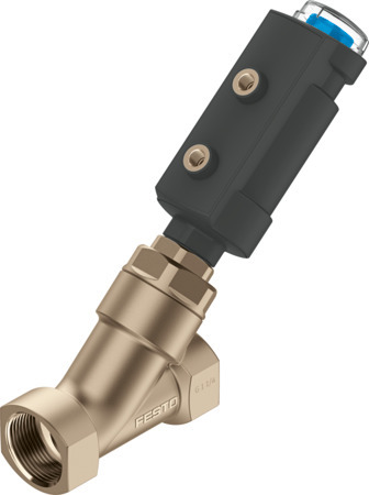 Festo VZXA-B-TS6-32-M2-B1T-4.4-K-46-17-PM Angle seat valve 8111594 incl VAT