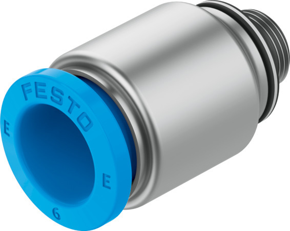 Festo NPQE-DK-M5-Q6-P10 Push-in fitting 8112968 Pack of 10 incl VAT