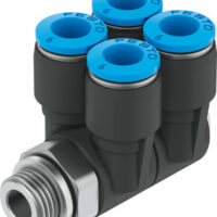 Festo QSLV4-G1/8-6 Multiple distributor 186244 incl VAT