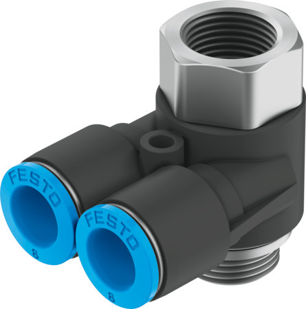 Festo QSYTF-G1/8-6 Multiple distributor 186213 incl VAT
