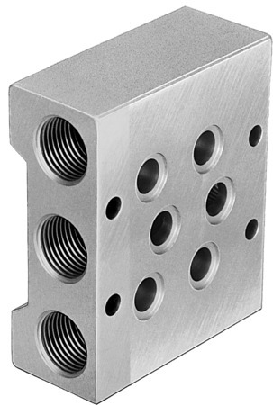 Festo PRS-1/4-2 Manifold block 10185 incl VAT