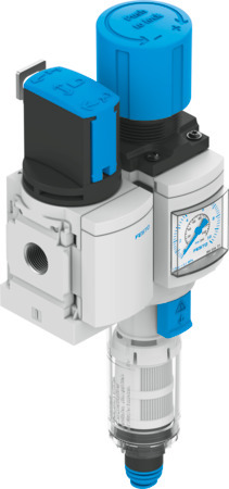 Festo MS4-EM1FR-1/4-D6-C-P-VC-AG-BAR-WPE-B Service unit 8098372 incl VAT