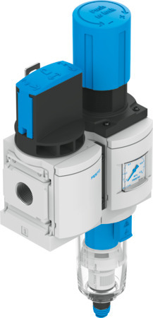 Festo MS6-EM1FR-1/2-D6-E-P-VC-AG-MPA-WPE-B Service unit 8098364 incl VAT