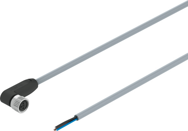 Festo NEBA-M8W3-U-2.5-N-LE3 Connecting cable 8078230 incl VAT