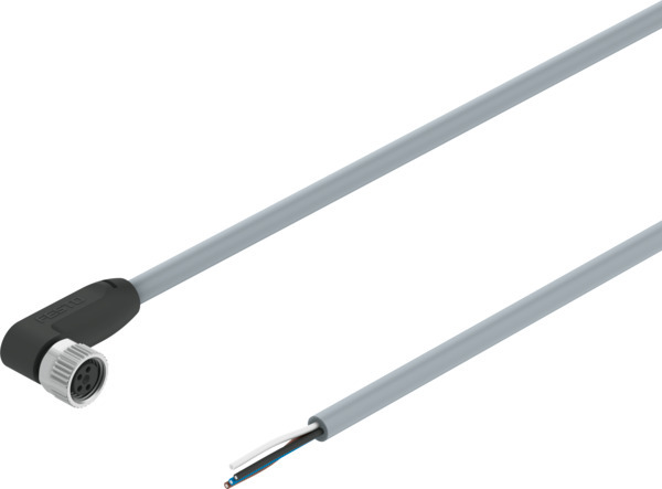 Festo NEBA-M8W4-U-2.5-N-LE4 Connecting cable 8078233 incl VAT