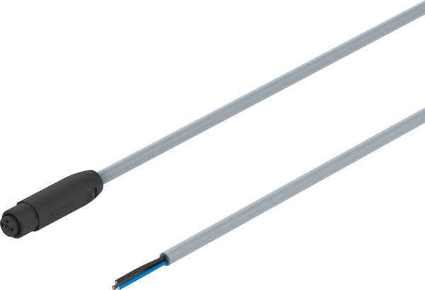 Festo NEBA-M8CG3-U-5-N-LE3 Connecting cable 8078265 incl VAT