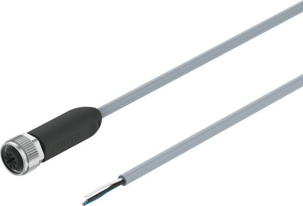 Festo NEBA-M12G5-U-2.5-N-LE4 Connecting cable 8078239 incl VAT