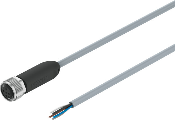 Festo NEBA-M12G5-U-5-N-LE5 Connecting cable 8078243 incl VAT