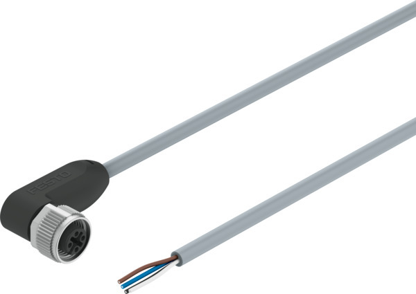 Festo NEBA-M12W5-U-2.5-N-LE4 Connecting cable 8078248 incl VAT