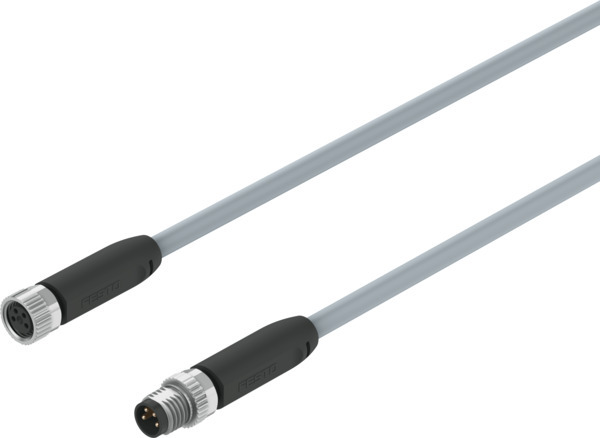 Festo NEBA-M8G4-U-2.5-N-M8G4 Connecting cable 8078295 incl VAT