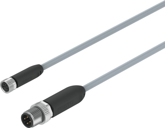 Festo NEBA-M8G4-U-2.5-N-M12G4 Connecting cable 8078291 incl VAT
