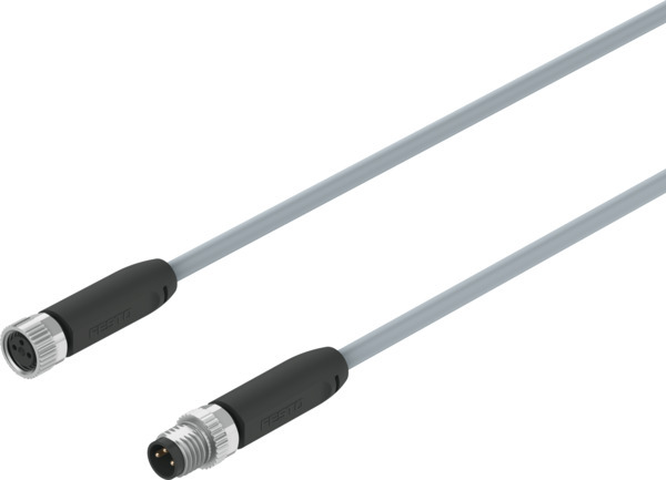 Festo NEBA-M8G3-U-0.5-N-M8G3 Connecting cable 8078282 incl VAT