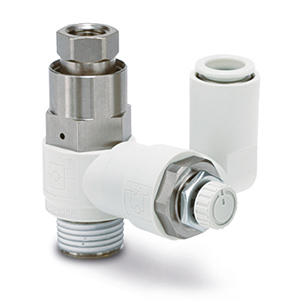 SMC ASP430F-F02-08S SPEED CONTROLLER WITH PILOT CHECK VALVE incl VAT